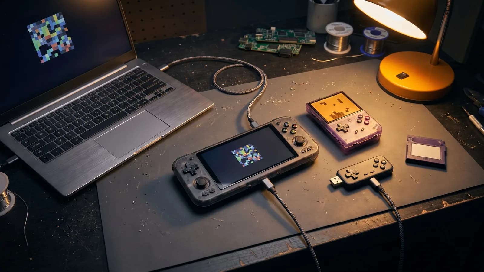 GBA-Emulation mit mGBA auf Laptop, Android-Handheld und klassischem Handheld